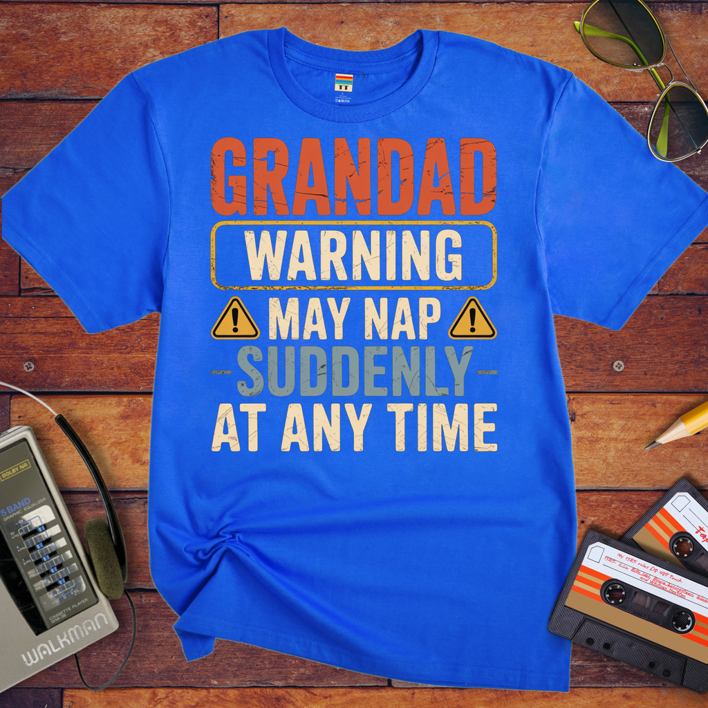 'Grandad Warning' Funny T-Shirt