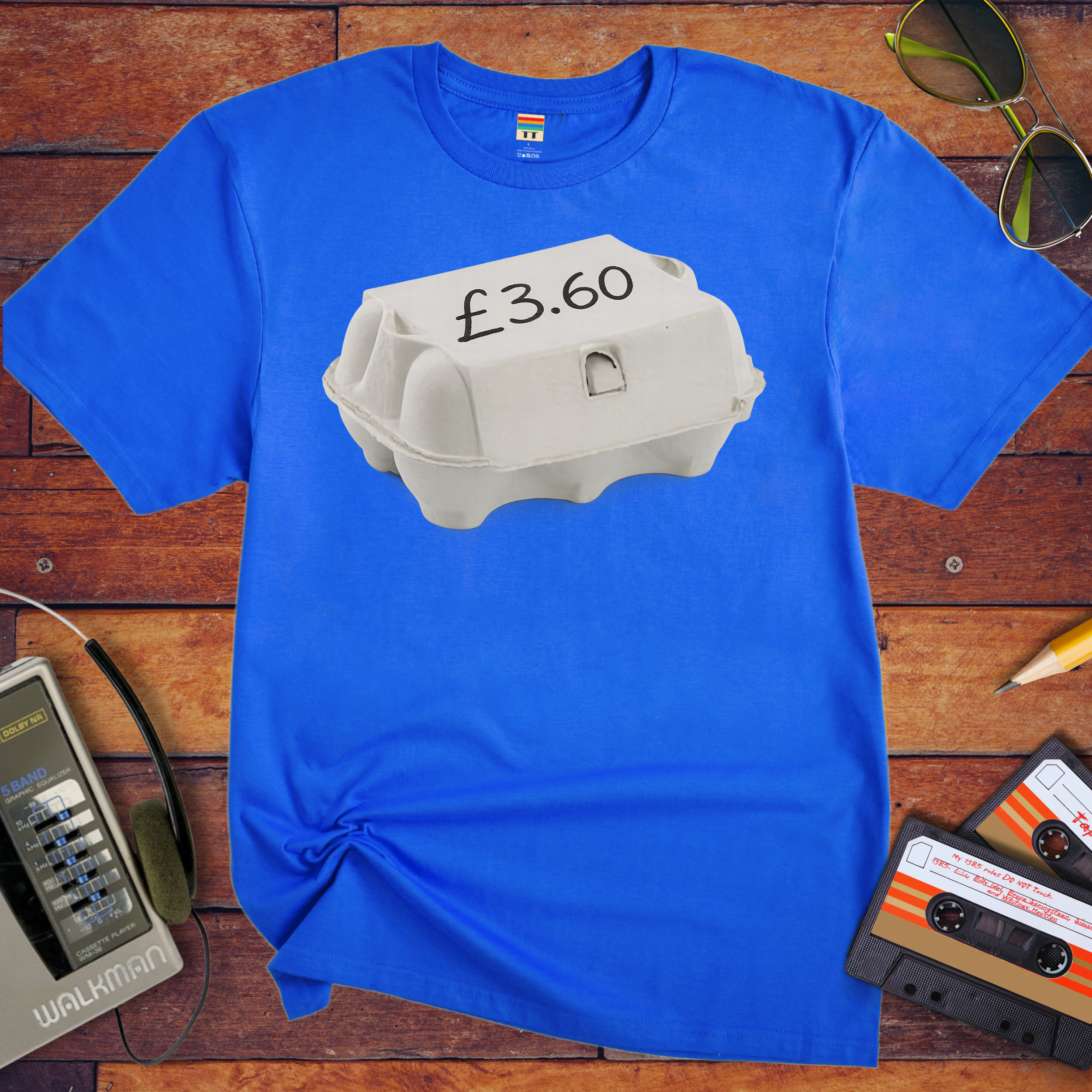 'Eggs Box  360' Funny T-Shirt