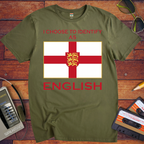 'I choose to identify as English' T-Shirt