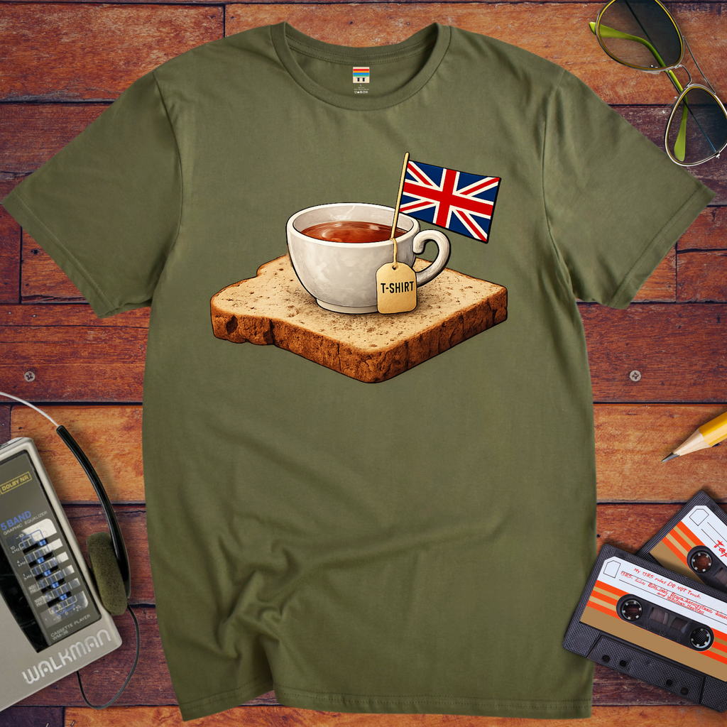 'Tea with toast' Funny T-Shirt