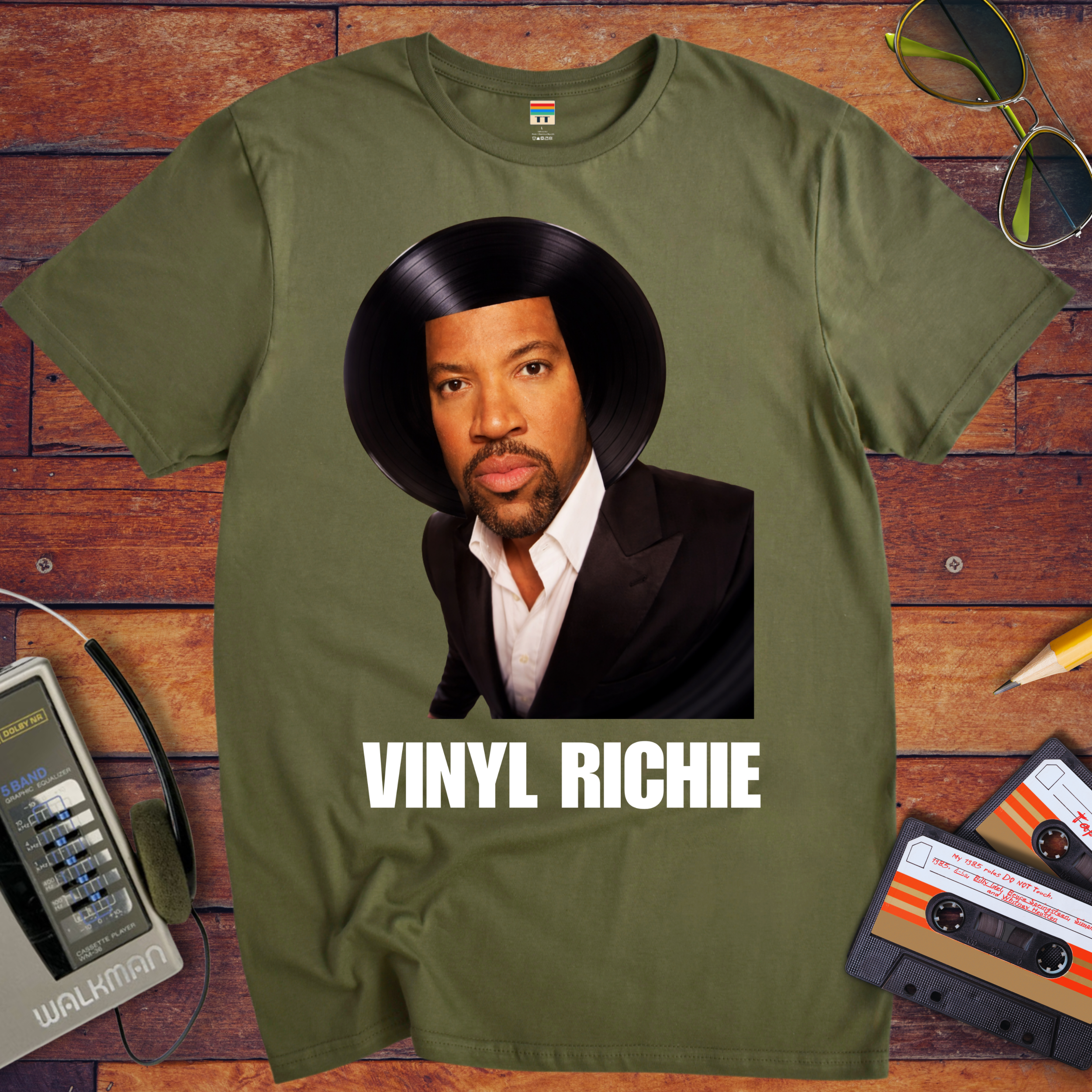 ' Vinyl Richie   'Funny T-Shirt