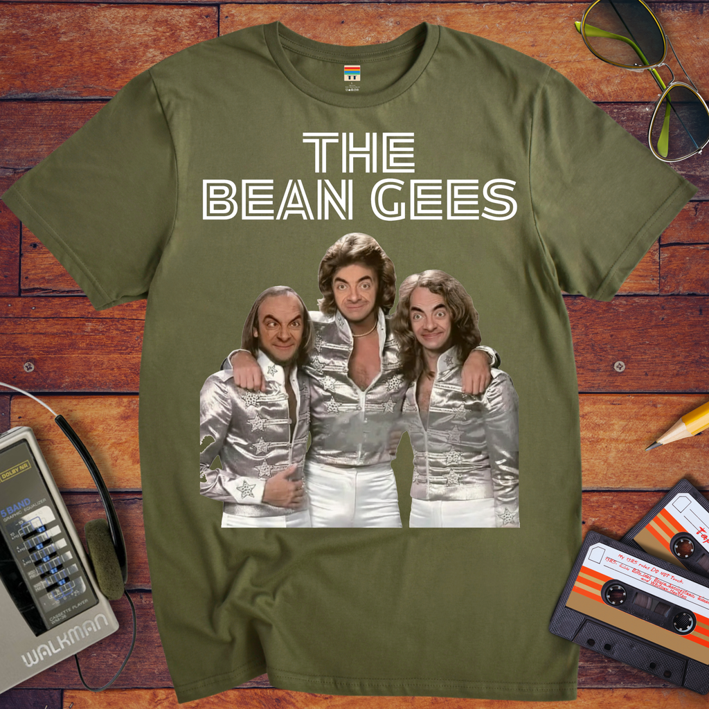 'The Bean Gees' Funny T-Shirt