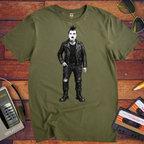 'Punk Chaplin Funny' Funny T-Shirt