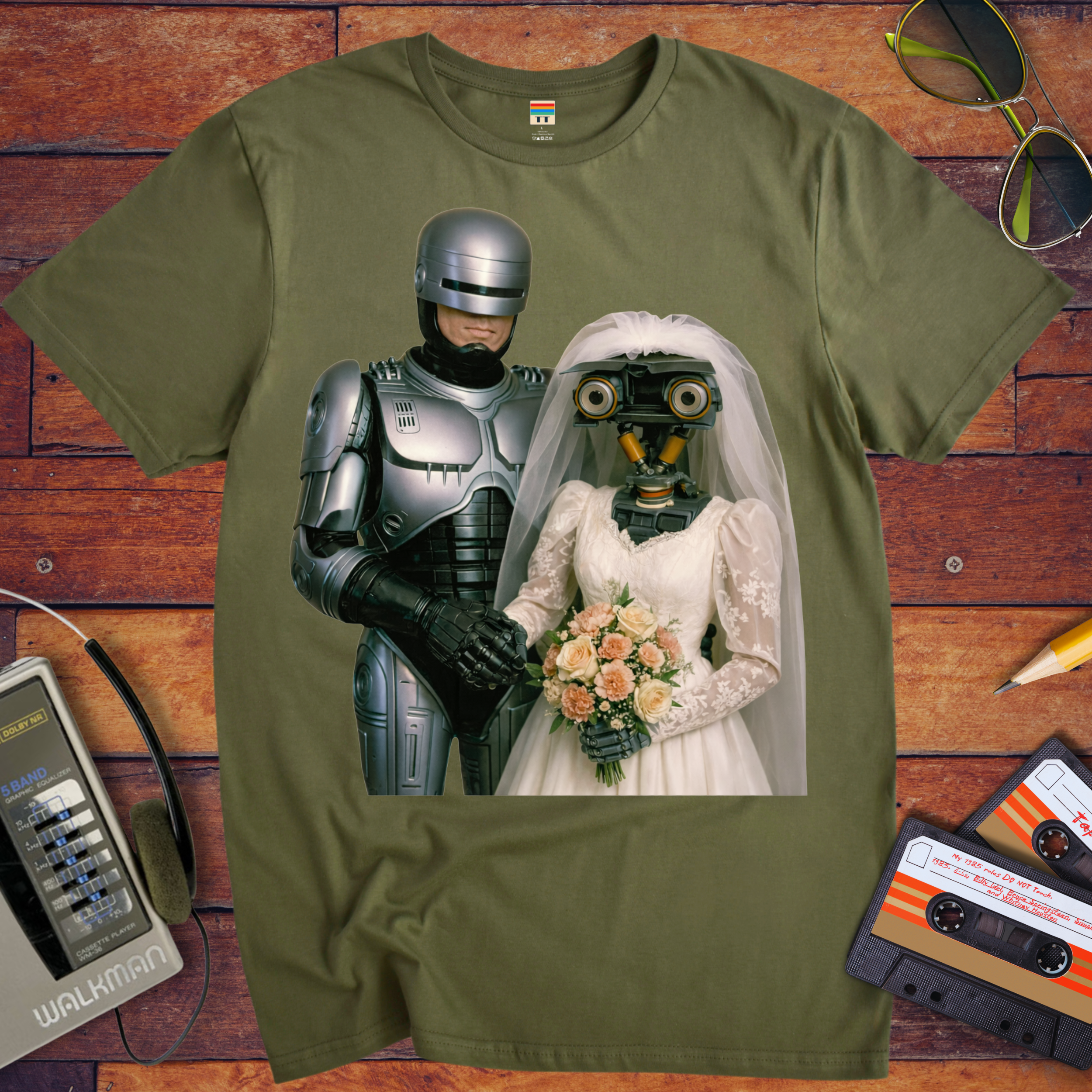 'Robocop Five is alive ' Funny T-Shirt