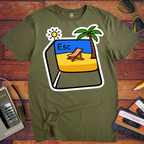 'ESC KEY' Funny T-Shirt