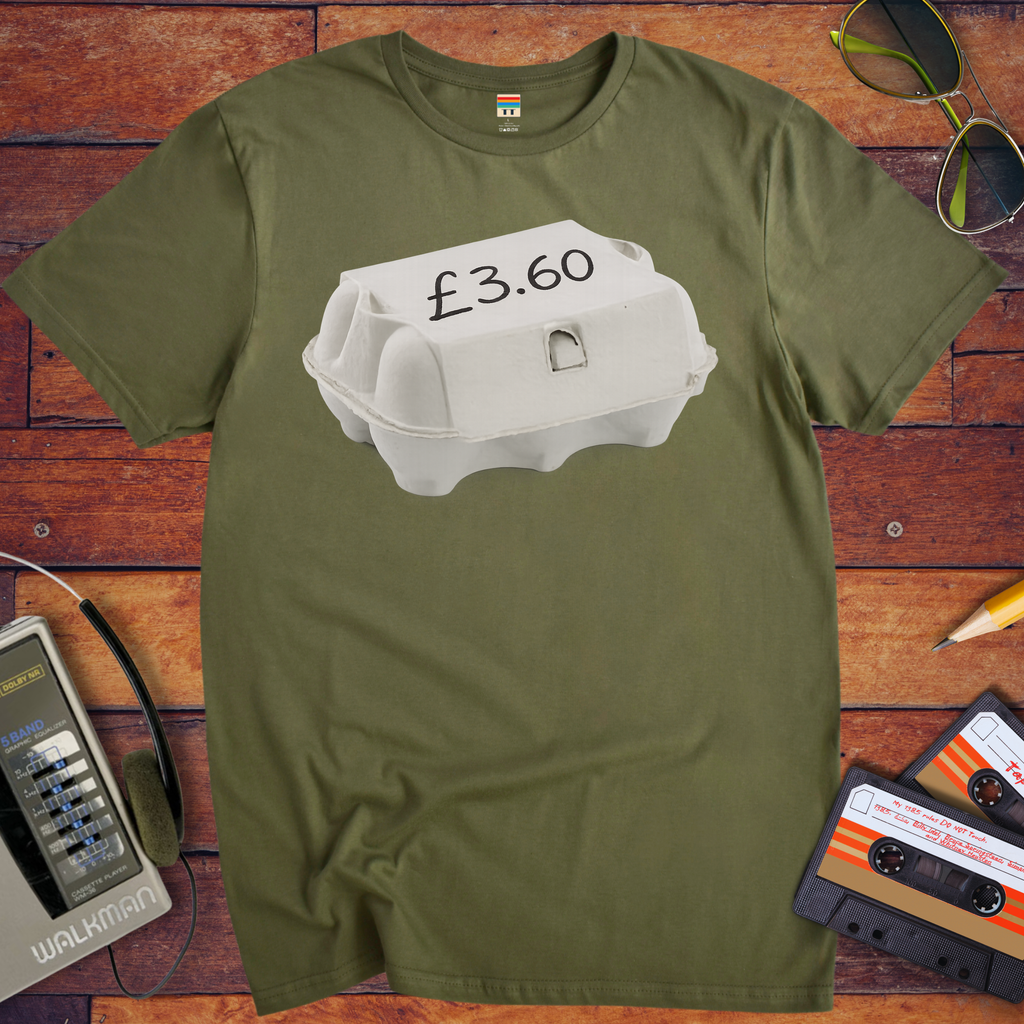'Eggs Box  360' Funny T-Shirt