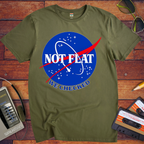 'Not Flat' Funny T-Shirt