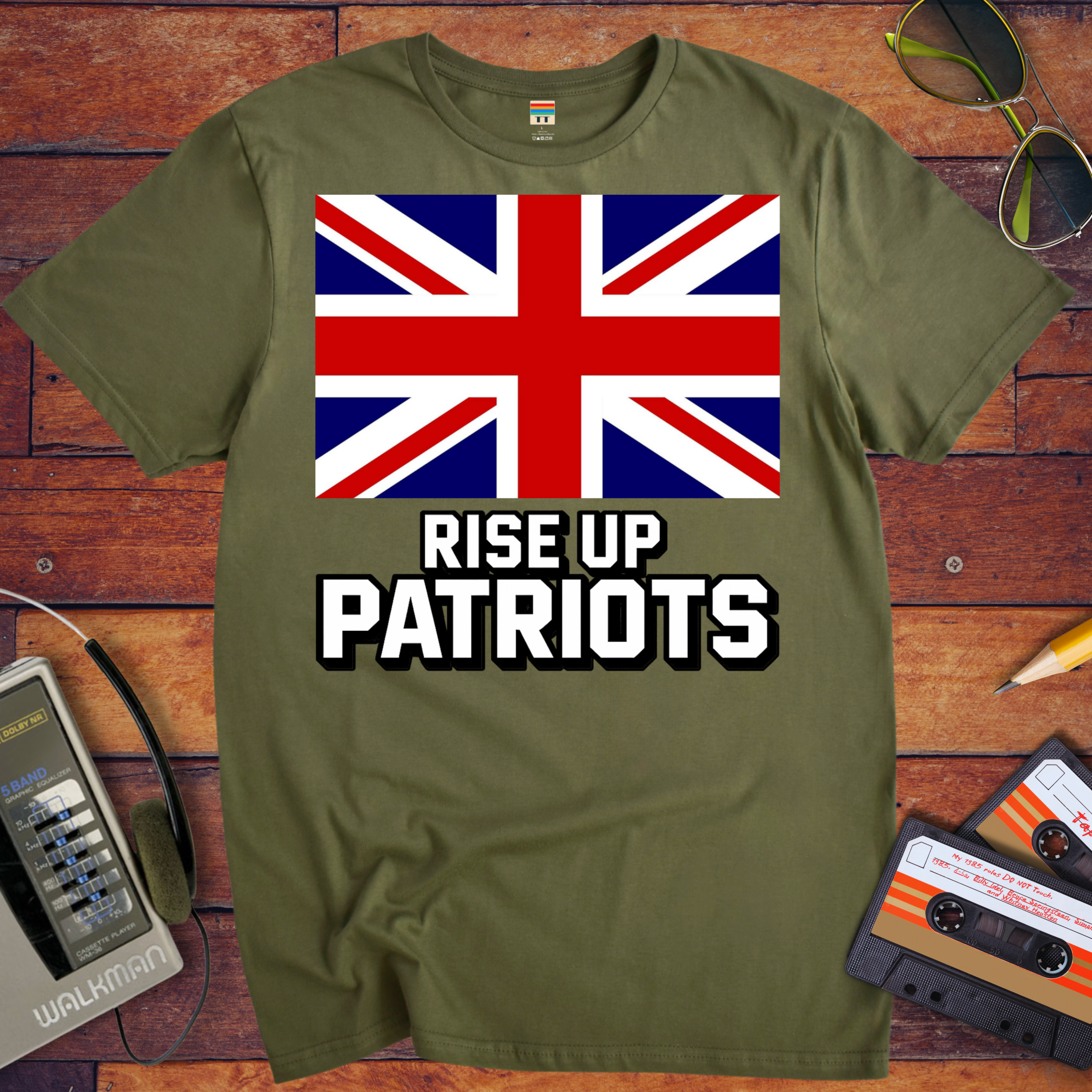 'Rise up, patriots' T-Shirt