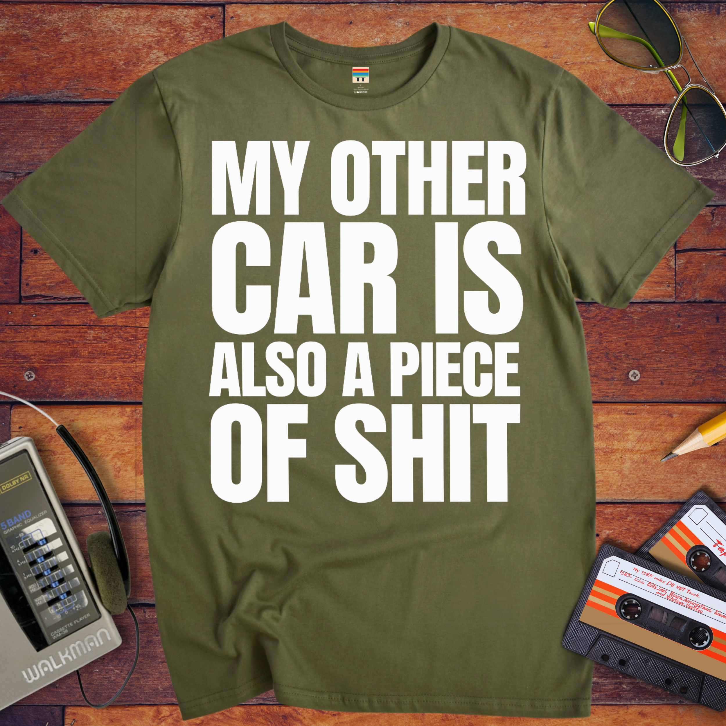 'My Other Car' Funny T-Shirt