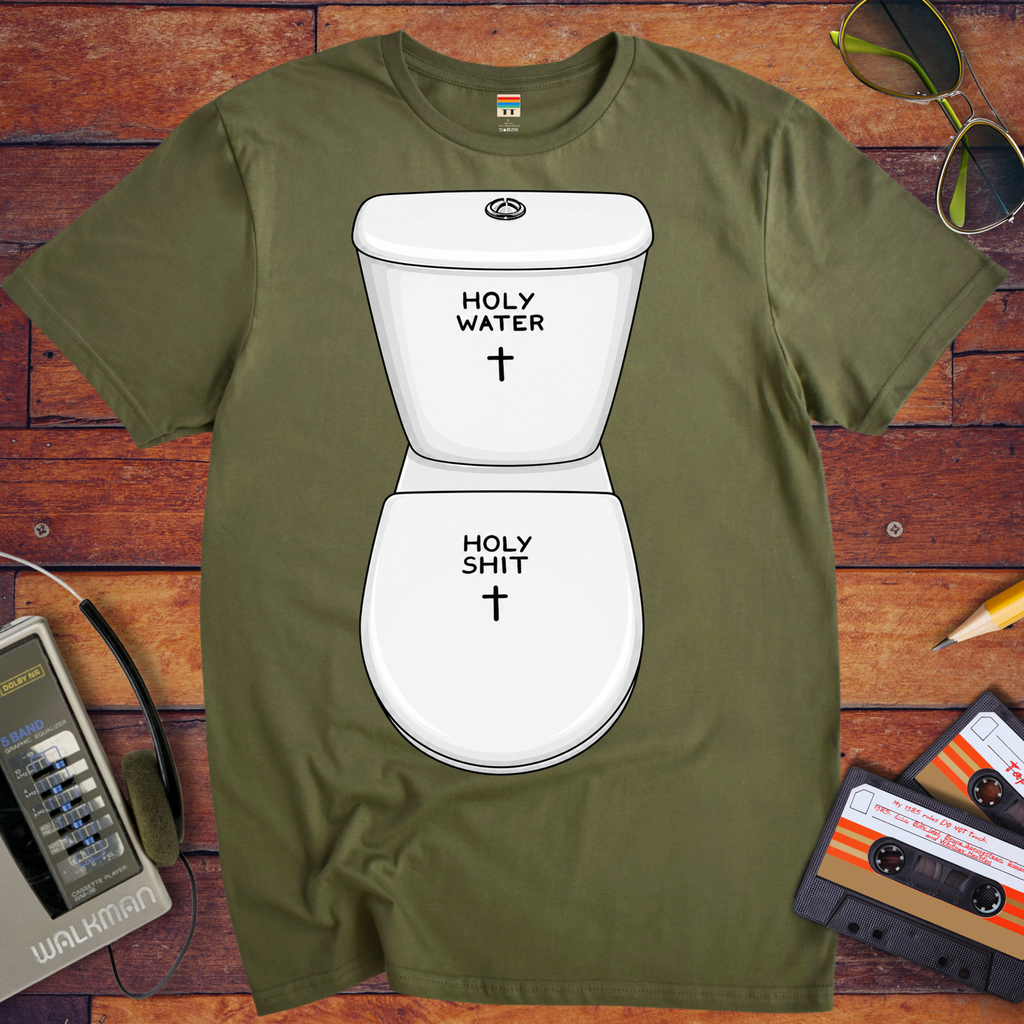 'Holy Water'  Funny T-Shirt