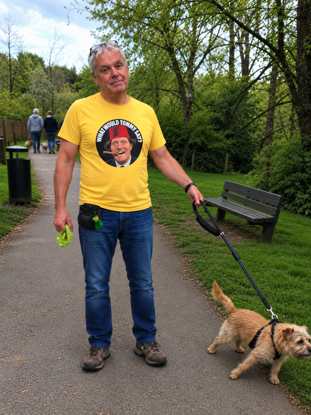 'What would Tommy say?' Funny T-Shirts