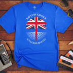 "British grown English roots" T Shirt