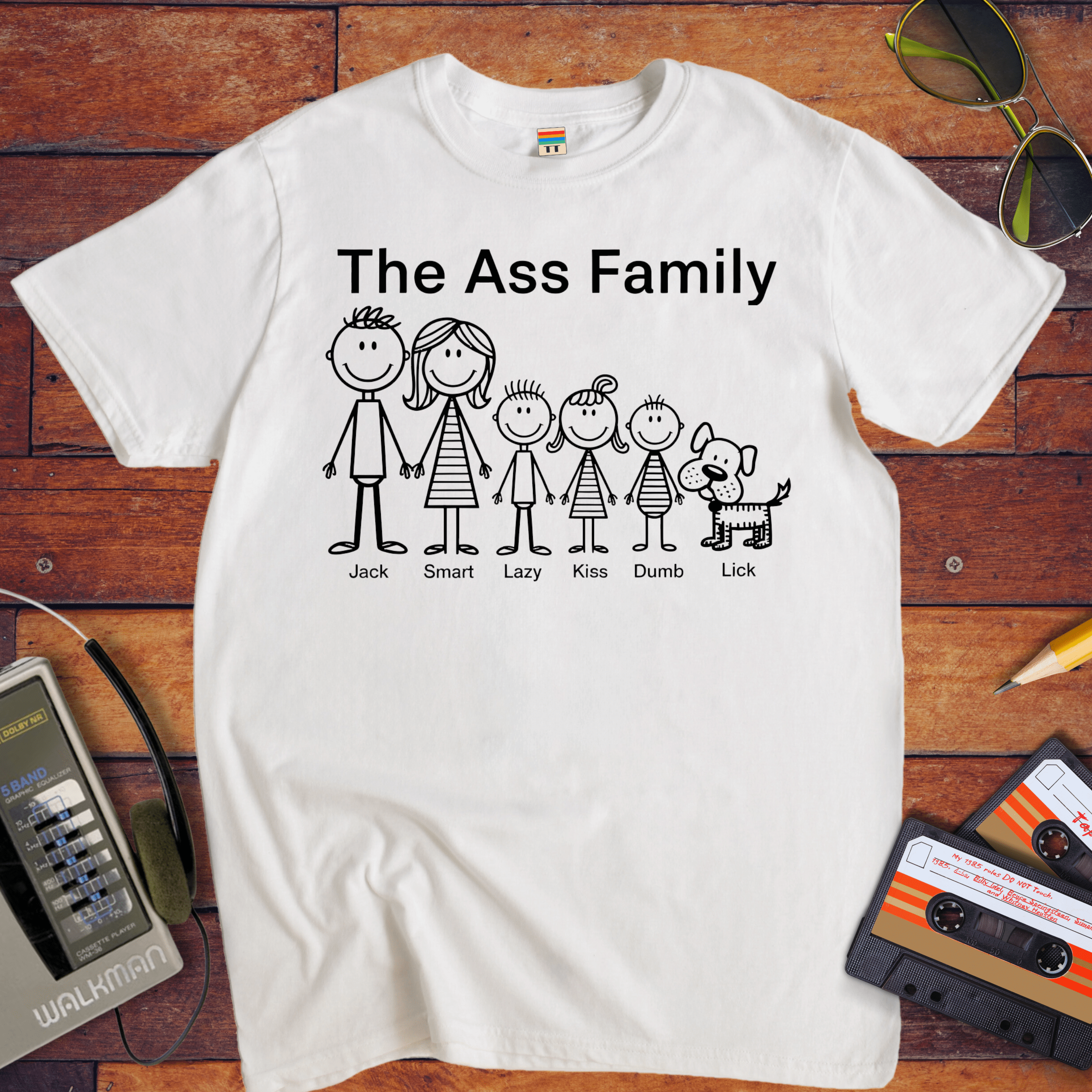 "The Ass family " T-Shirt