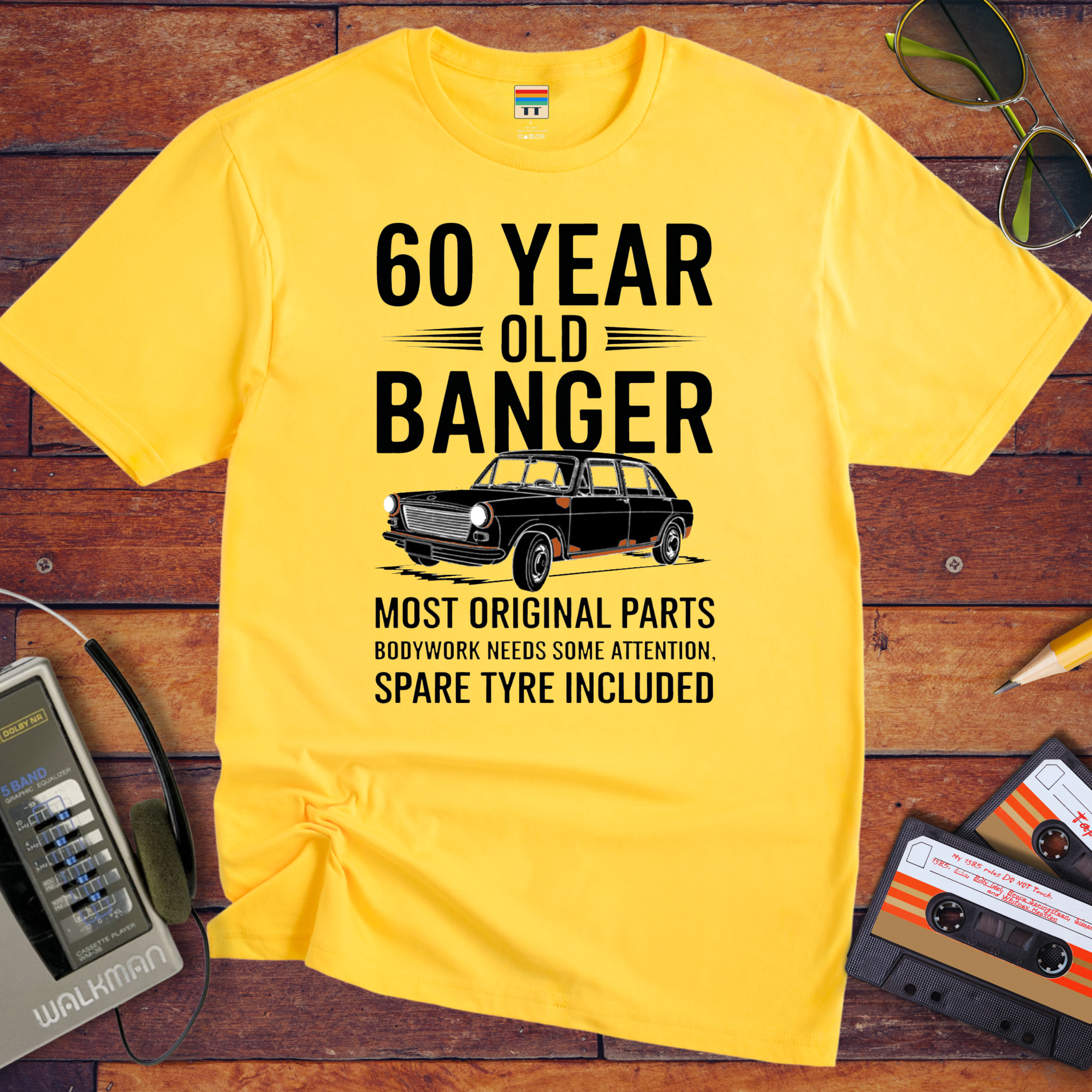 "60 YEAR OLD BANGER" Funny T-Shirt