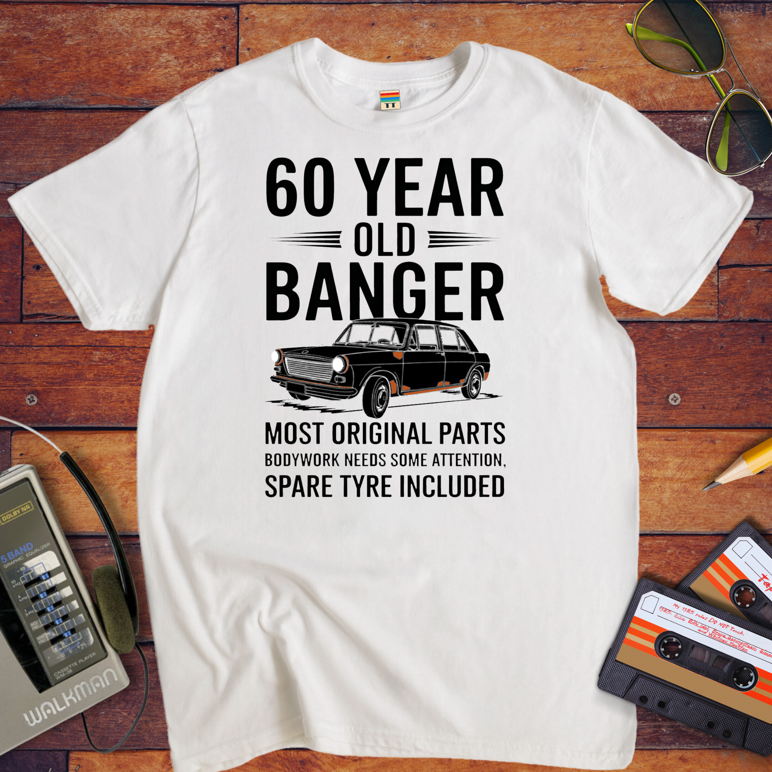 "60 YEAR OLD BANGER" Funny T-Shirt