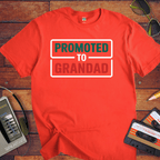 "Promoted to grandad" T-Shirt