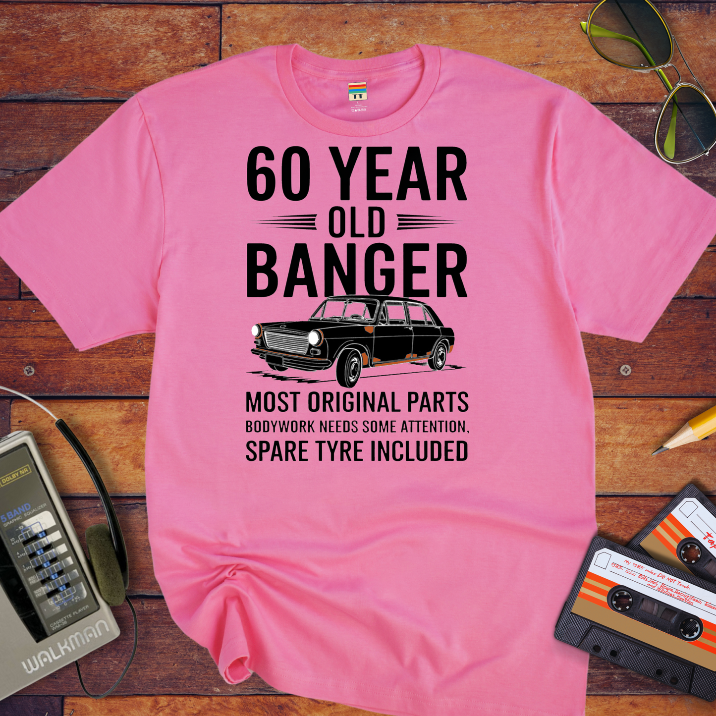 "60 YEAR OLD BANGER" T-Shirt