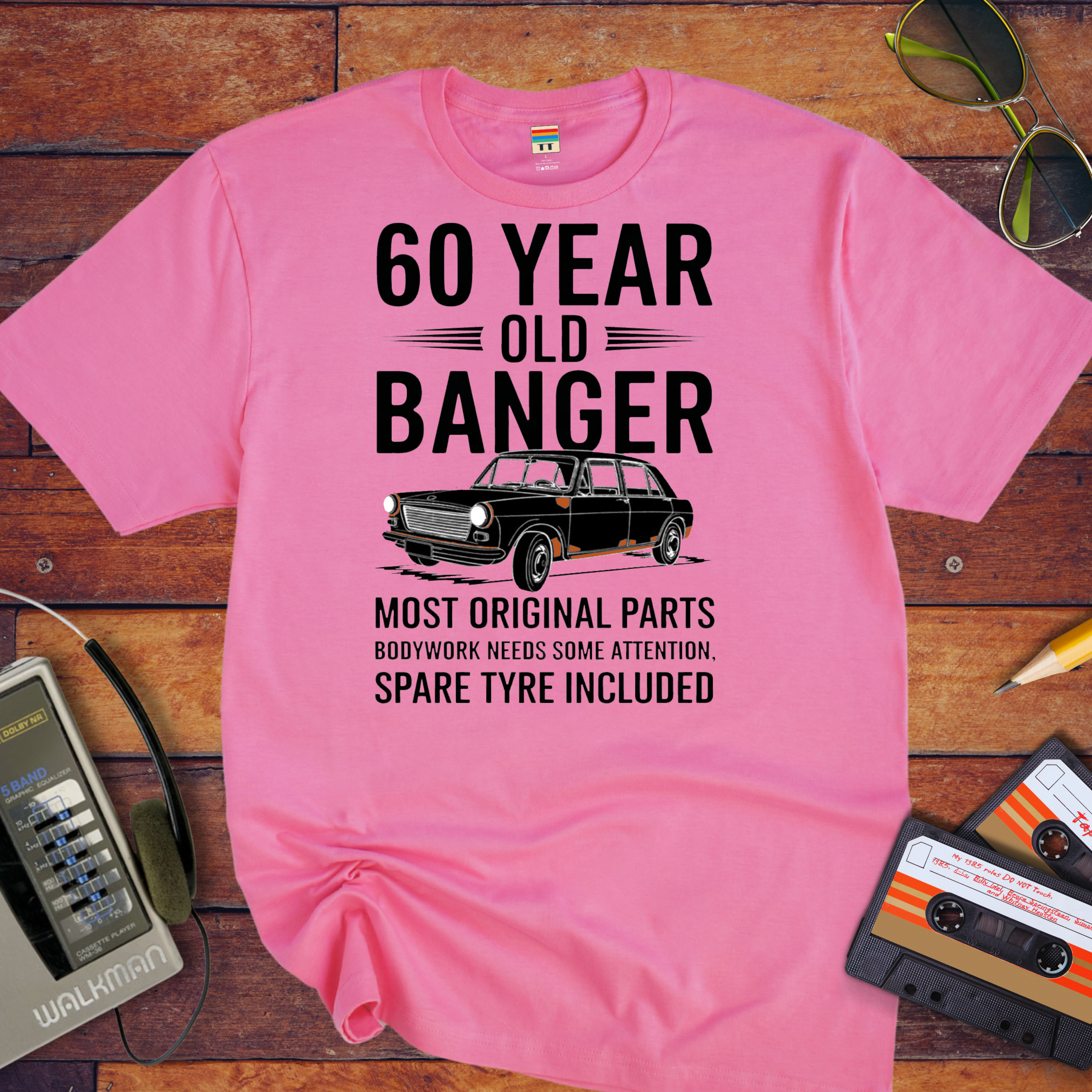 "60 YEAR OLD BANGER" Funny T-Shirt
