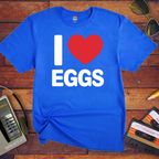 'I Love Eggs' Funny T-Shirt