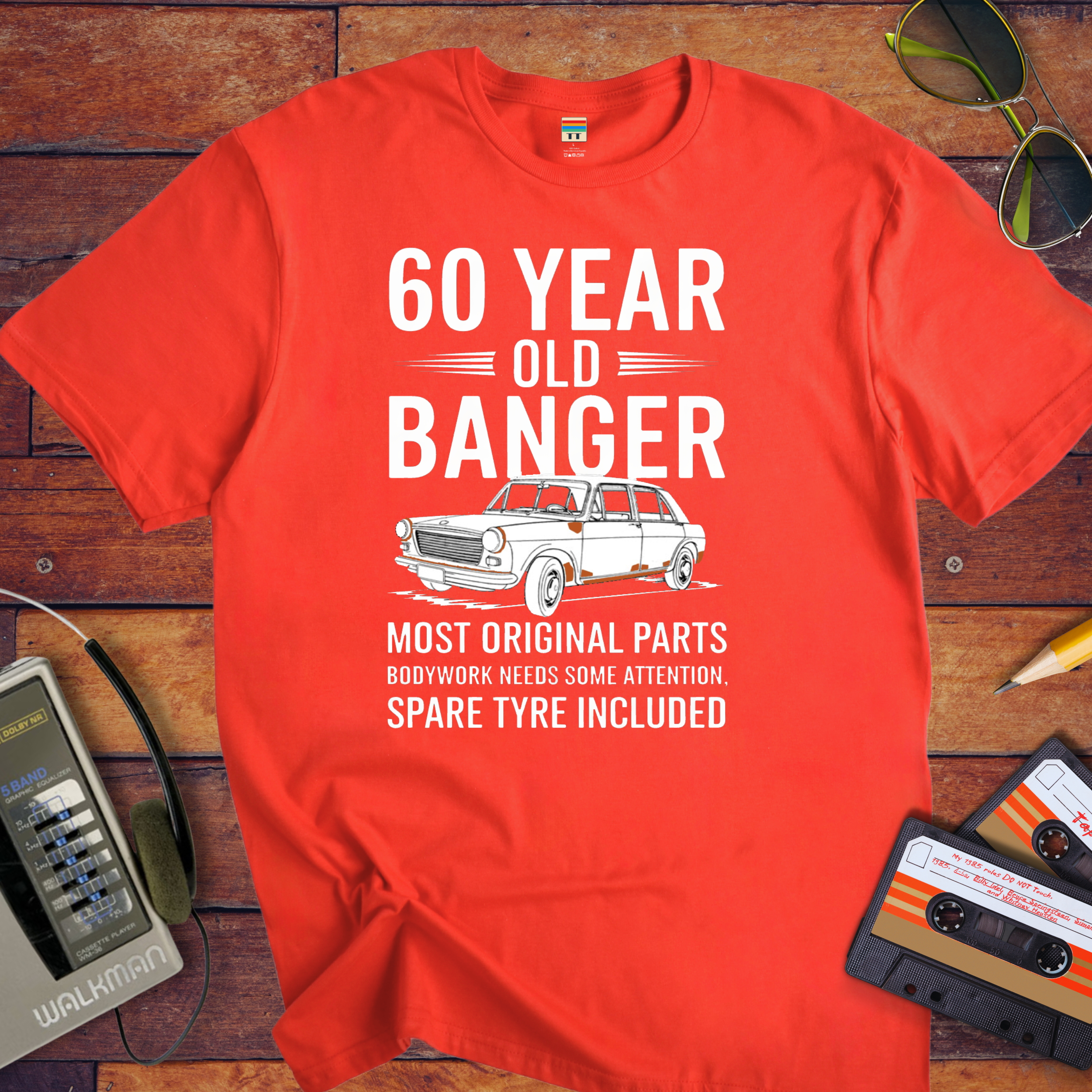 "60 YEAR OLD BANGER" Funny T-Shirt