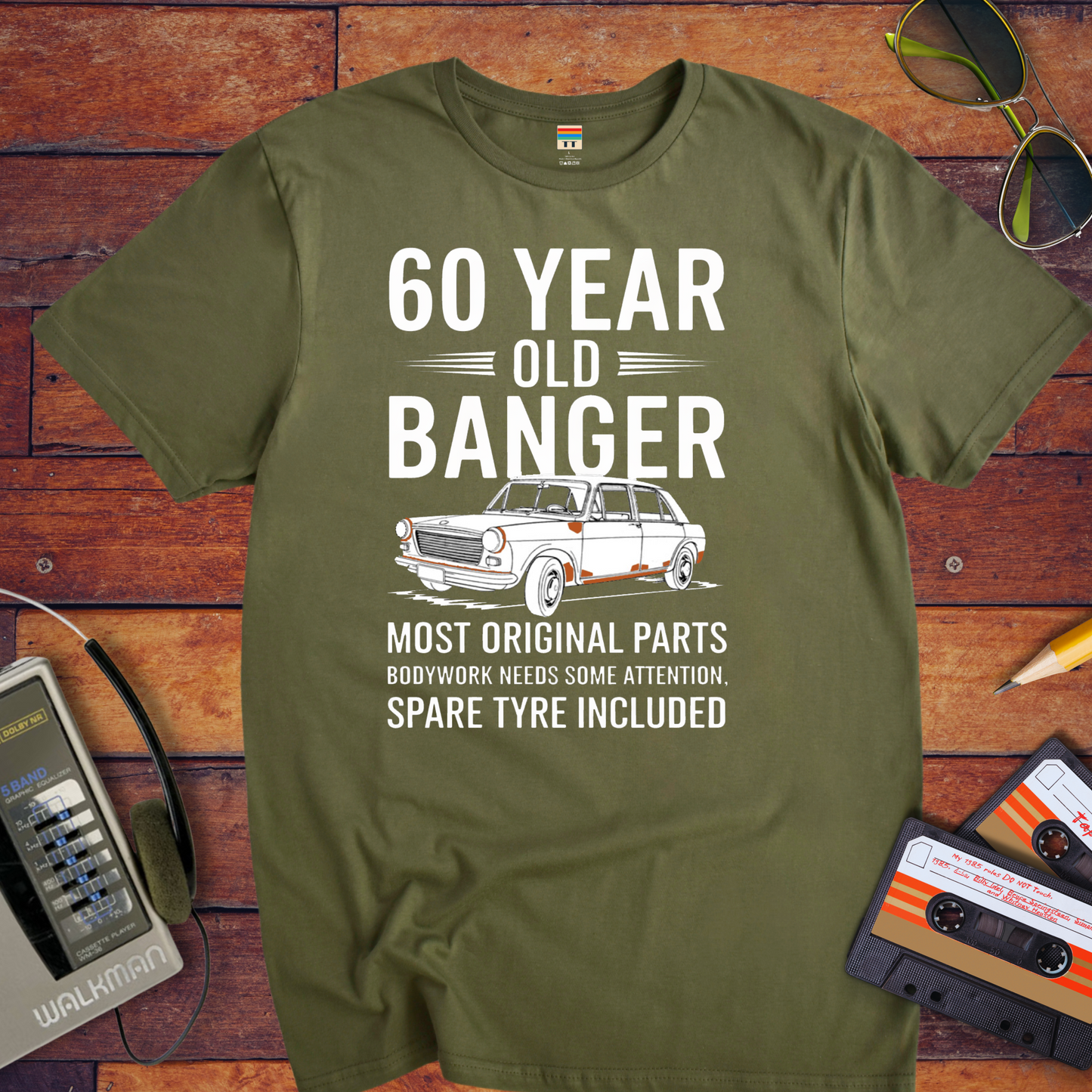 "60 YEAR OLD BANGER" T-Shirt