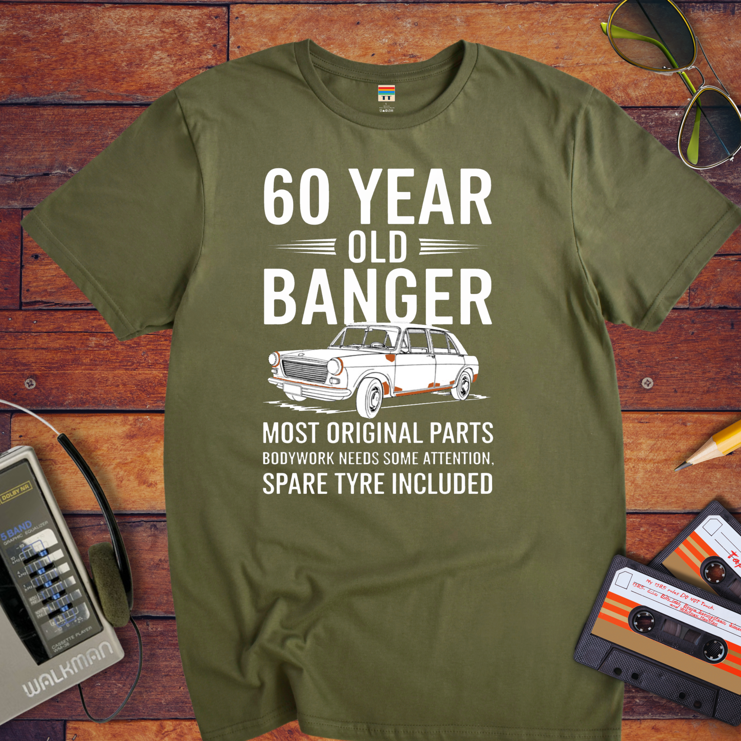 "60 YEAR OLD BANGER" Funny T-Shirt