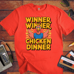 'Winner Winner Chicken Dinner' Funny T-Shirt