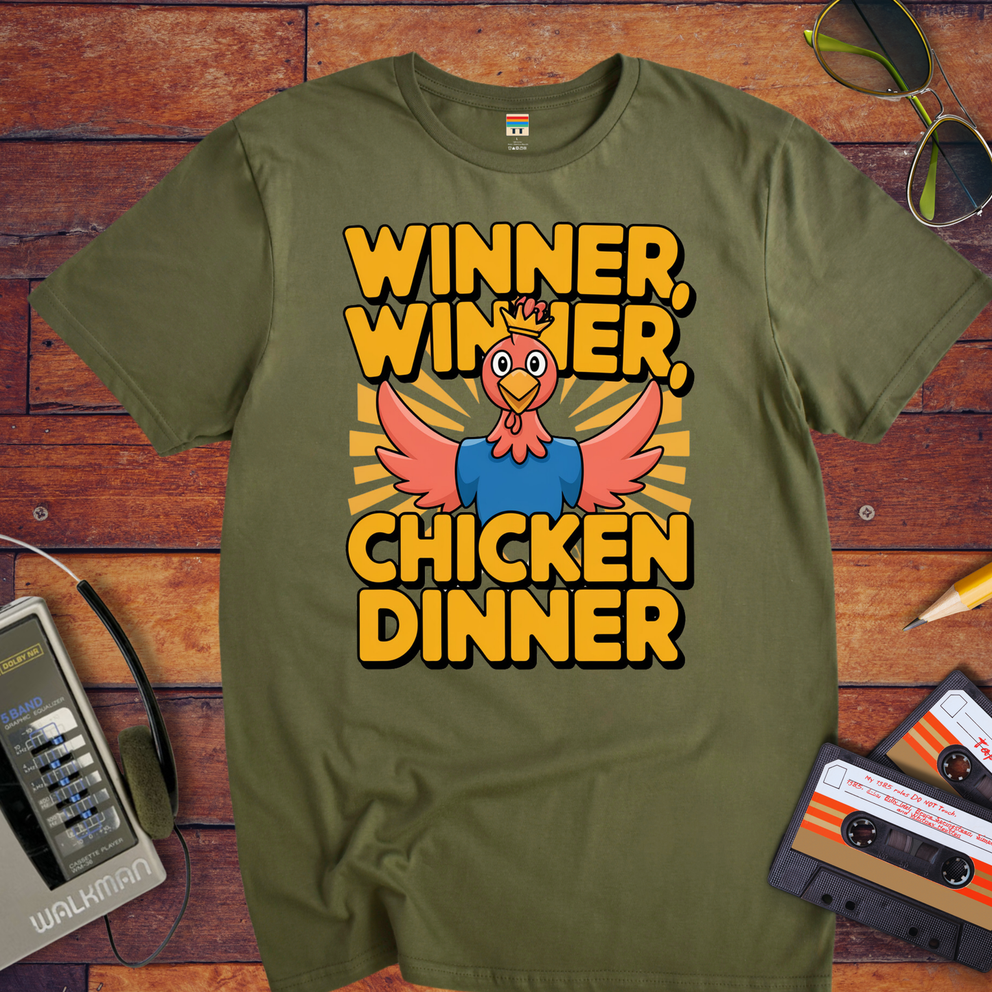 "Winner Winner Chicken Dinner" T-Shirt