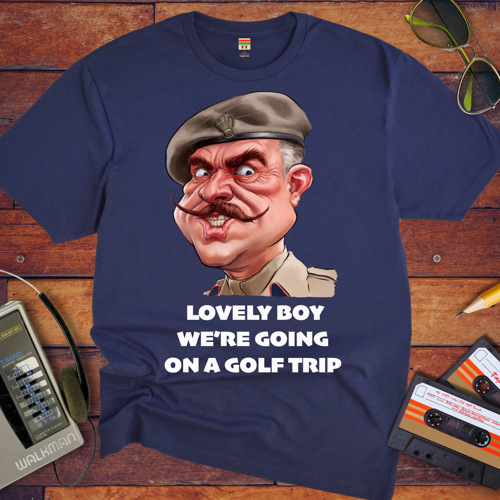 'LOVELY BOY WE’RE GOING ON A GOLF TRIP'  Funny T-Shirt