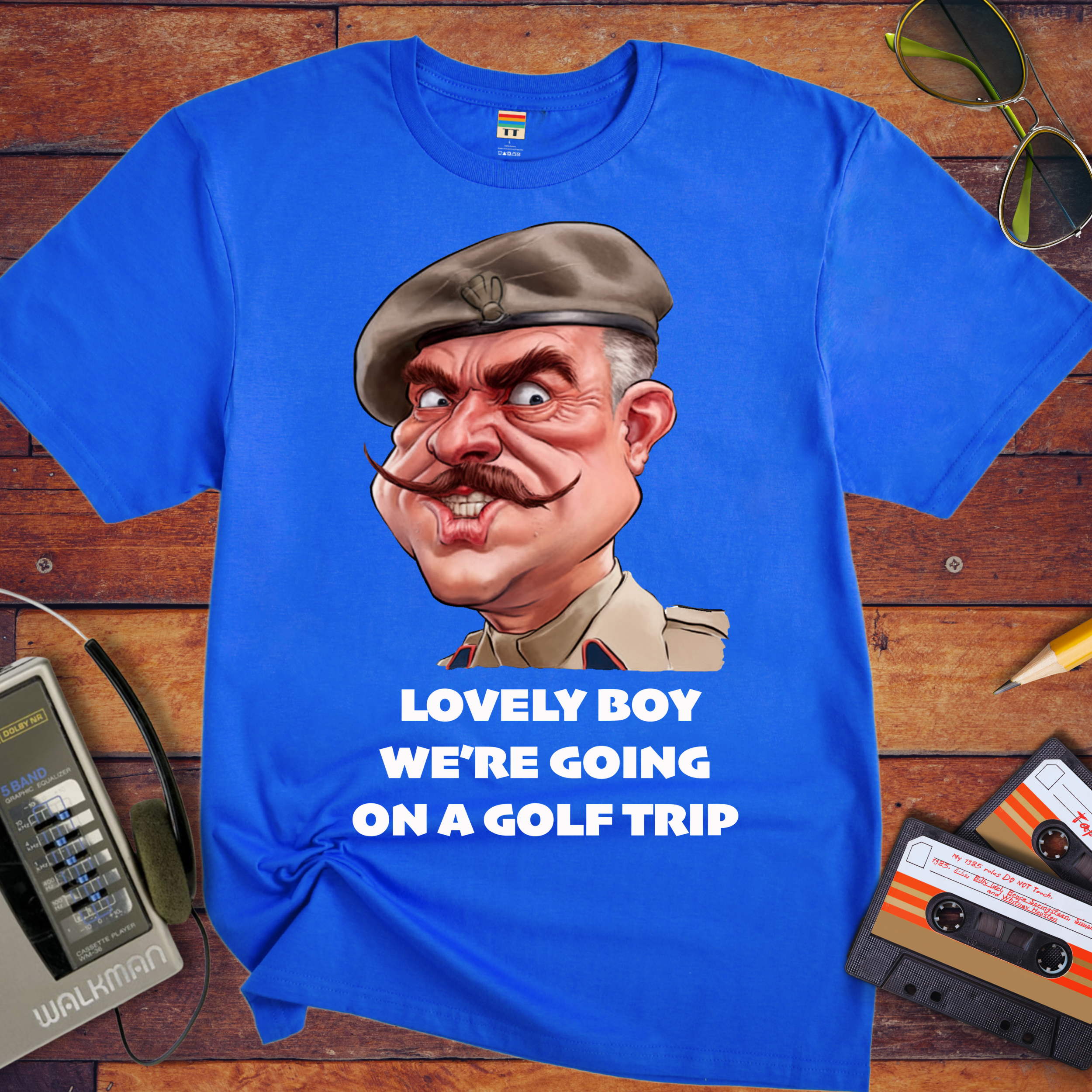 'LOVELY BOY WE’RE GOING ON A GOLF TRIP'  Funny T-Shirt