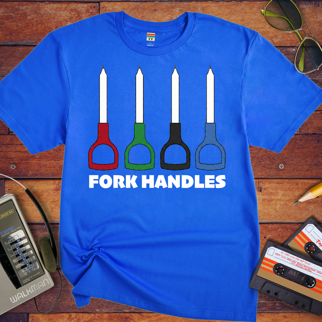 'Fork Handles V2'  Funny T-Shirt
