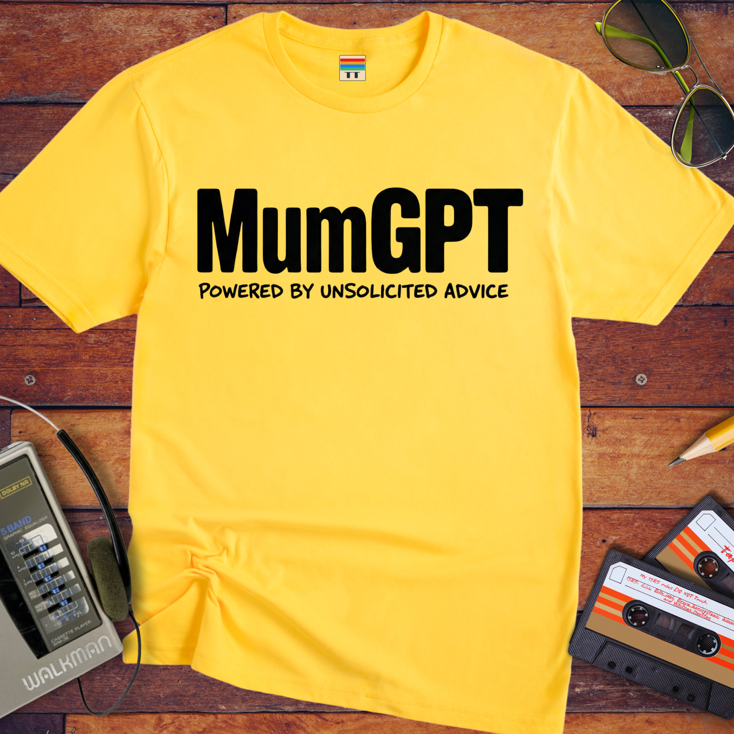'MumGPT'  Funny T-Shirt