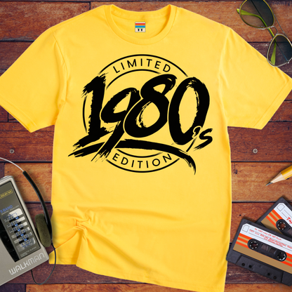 'Limted Edition 1980,s' Funny T-Shirt