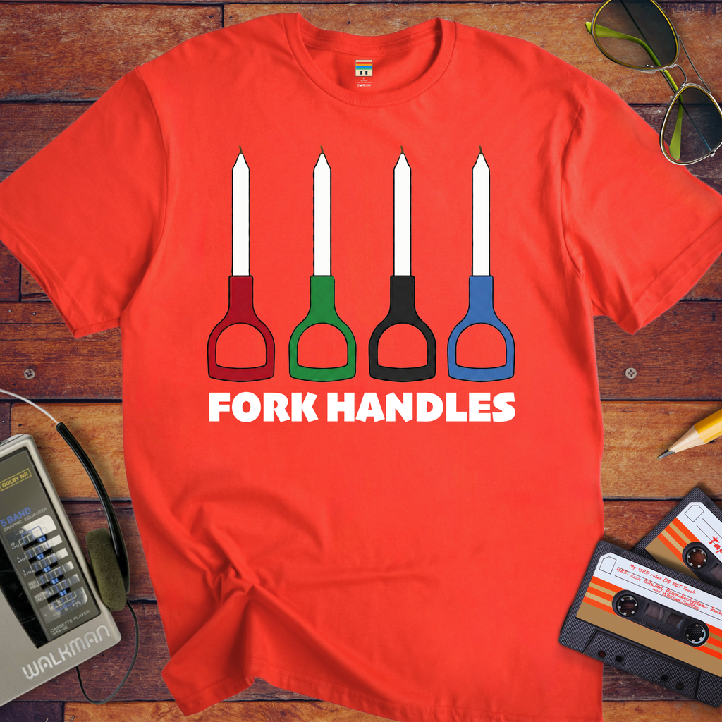 'Fork Handles V2'  Funny T-Shirt