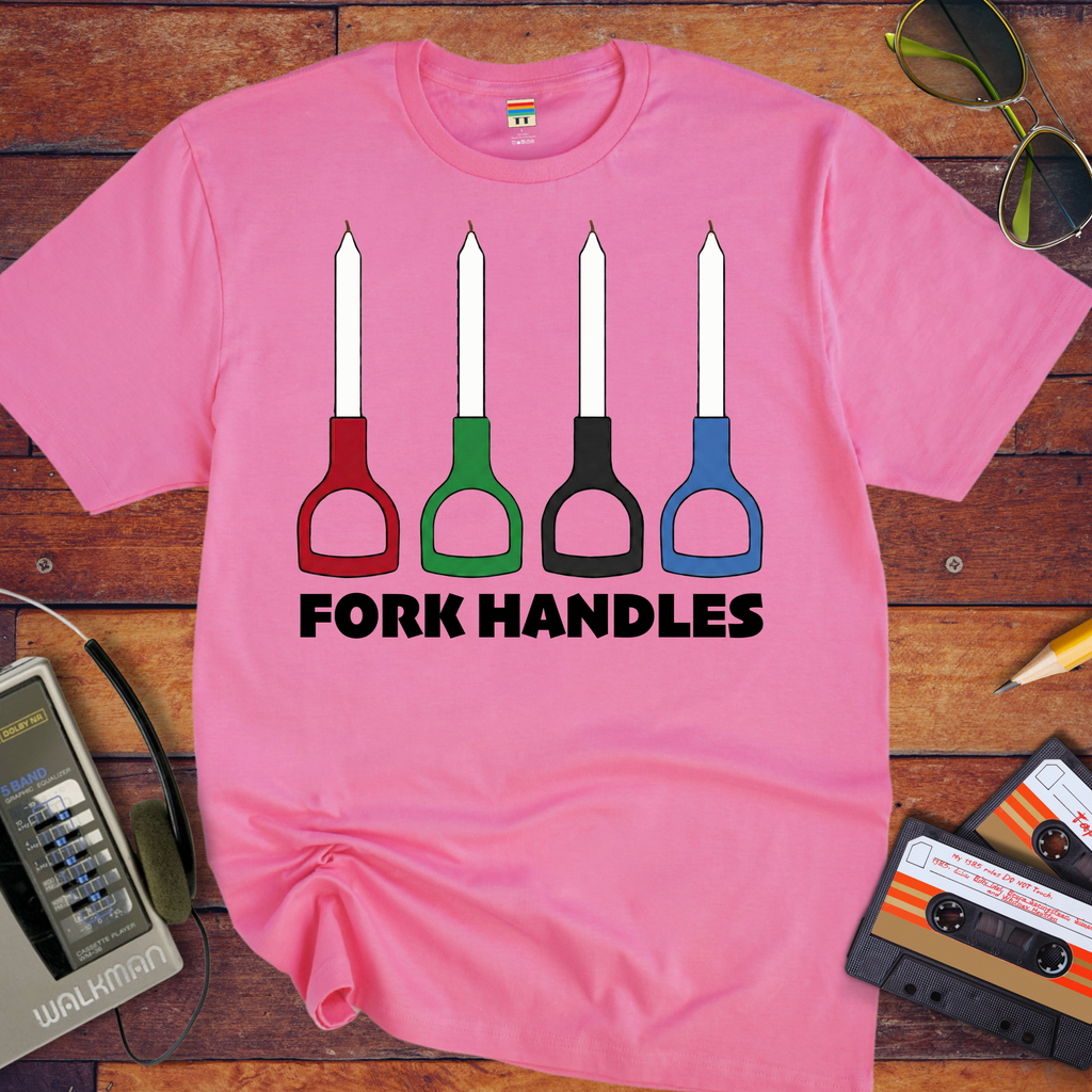'Fork Handles V2'  Funny T-Shirt
