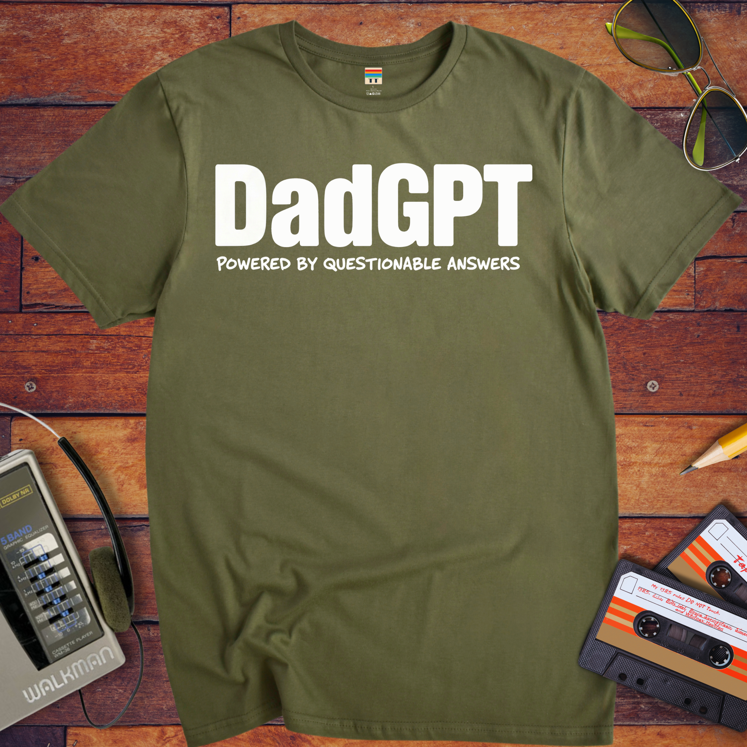 'DadGPT'  Funny T-Shirt