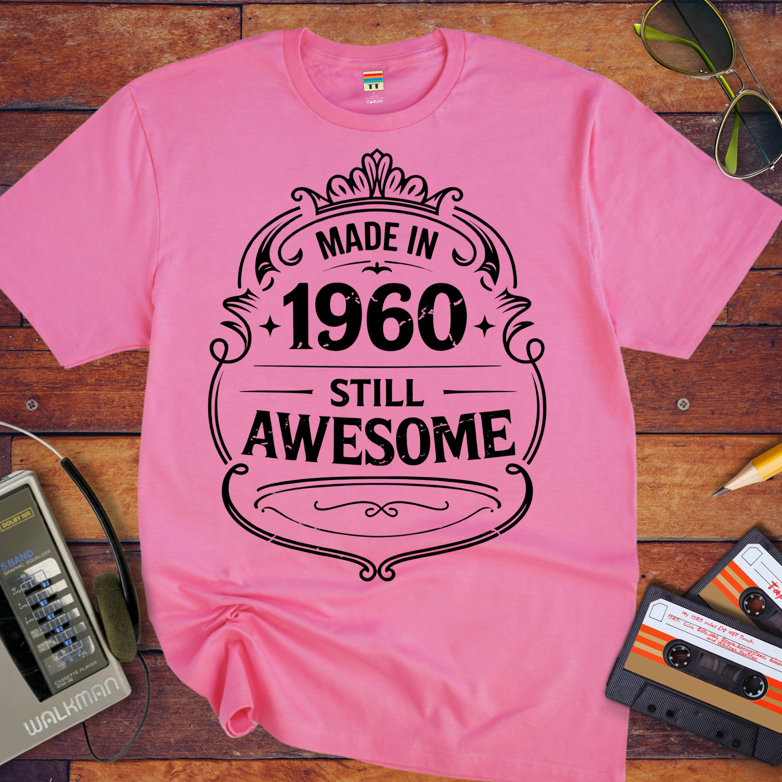 'MADE IN 1960 STILL AWESOME'  Funny T-Shirt