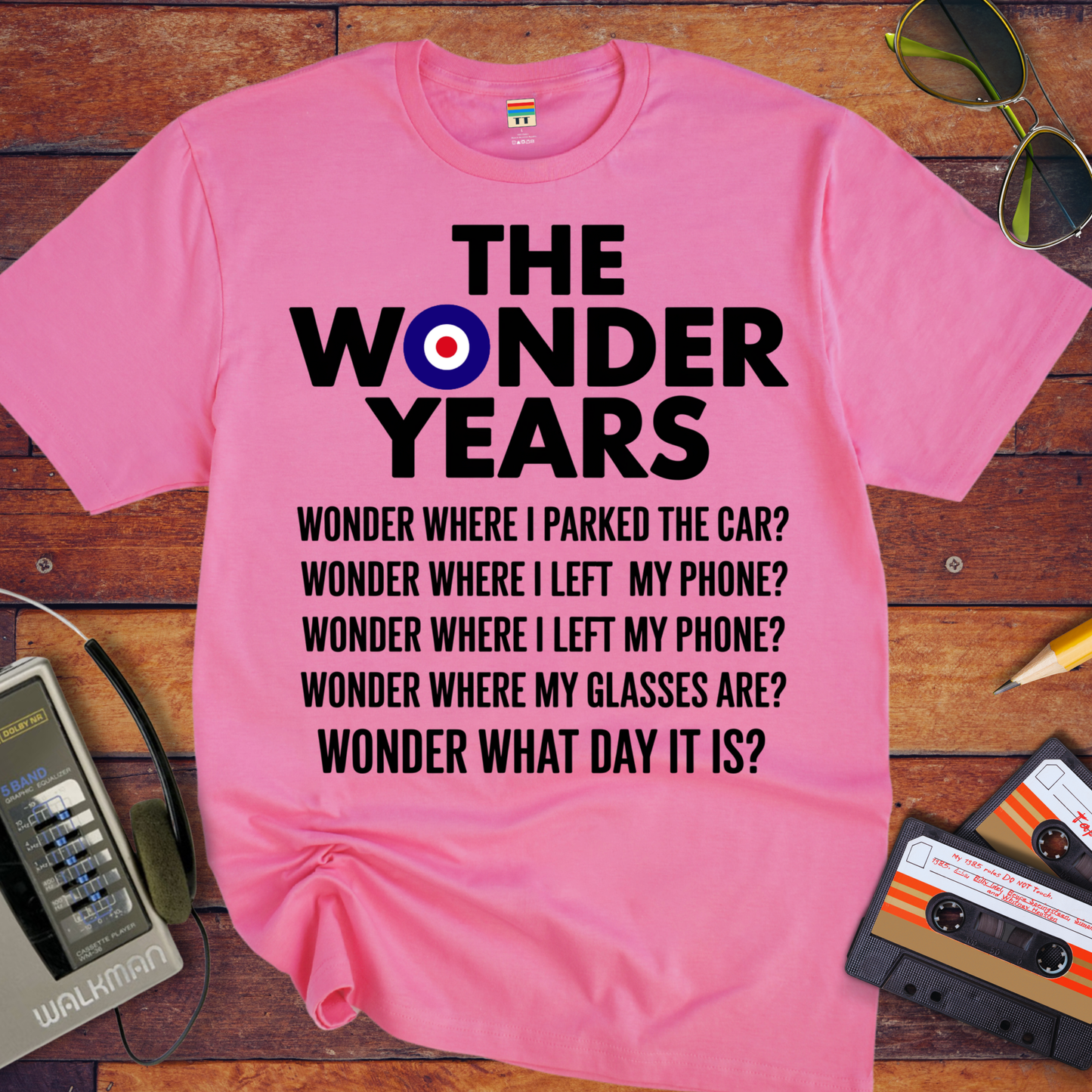 'The Wonders Years' Funny T-Shirt