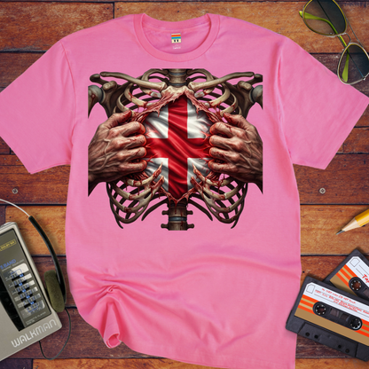 'UK Ribs'  Funny T-Shirt