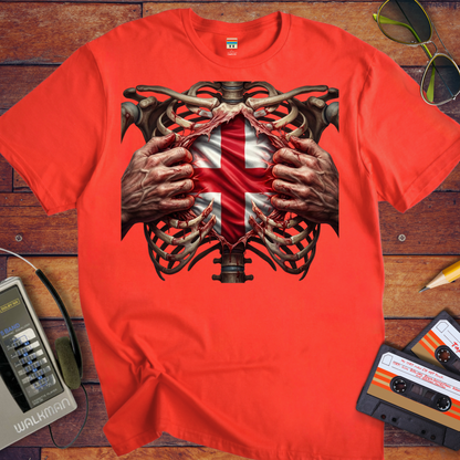 'UK Ribs'  Funny T-Shirt