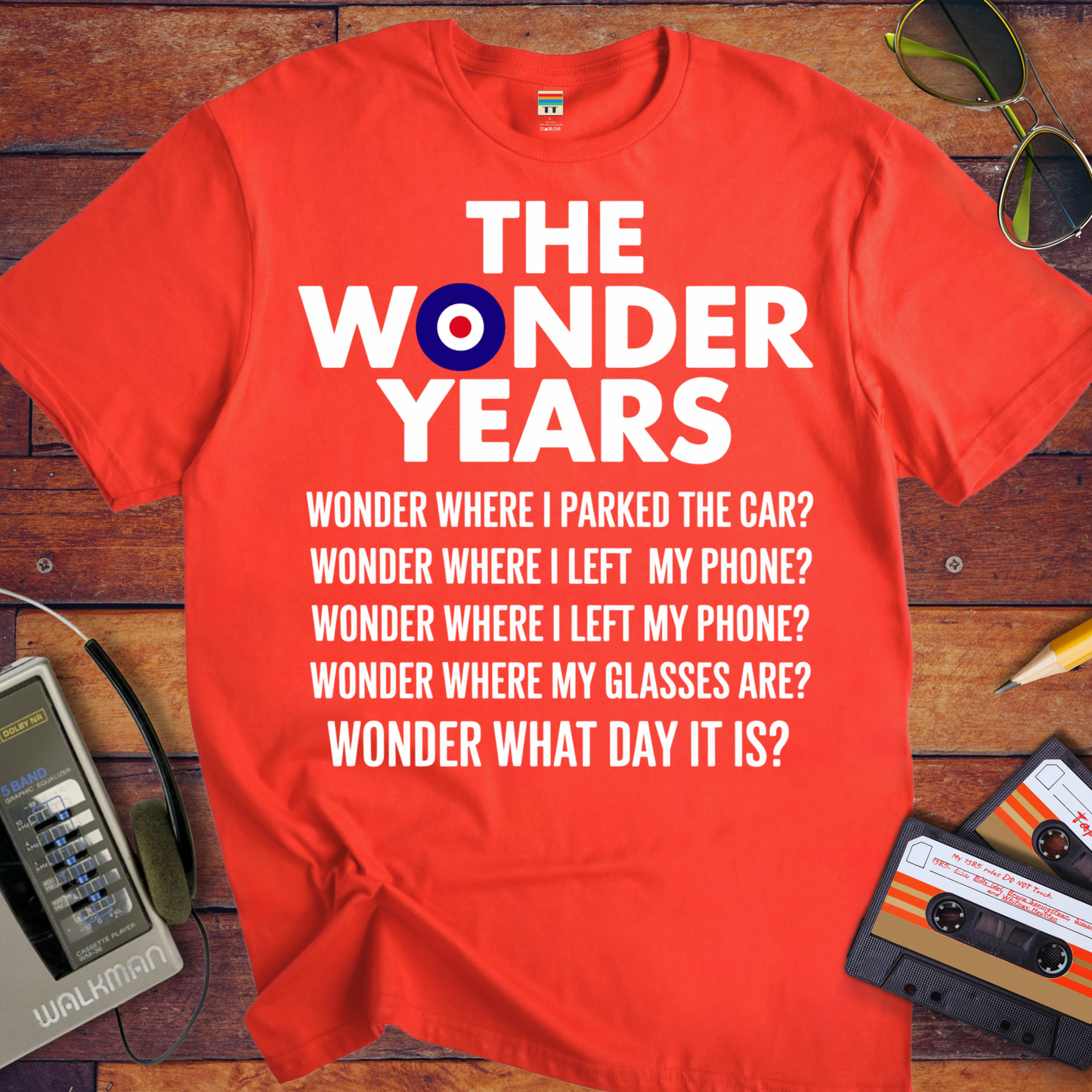 'The Wonders Years' Funny T-Shirt