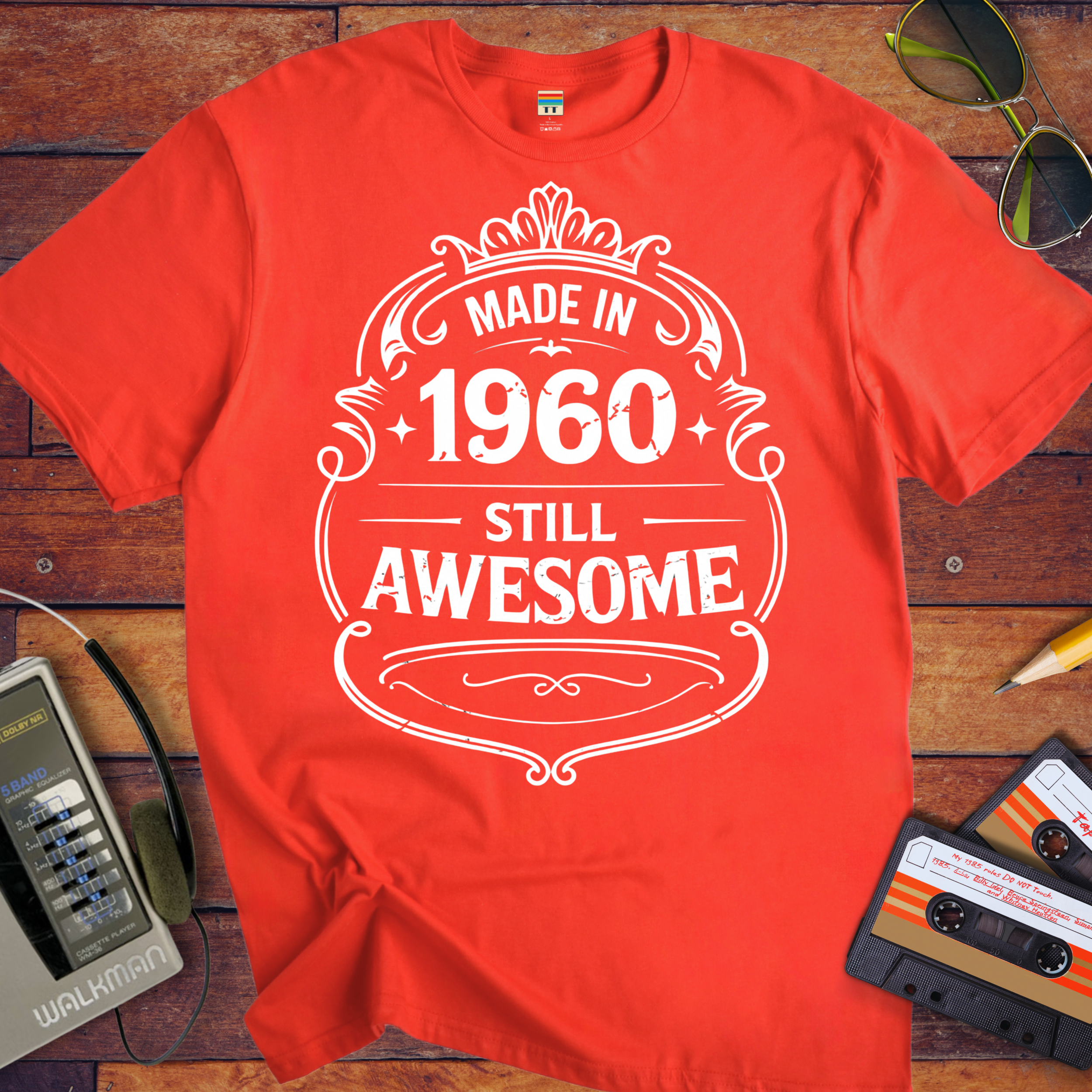 'MADE IN 1960 STILL AWESOME'  Funny T-Shirt