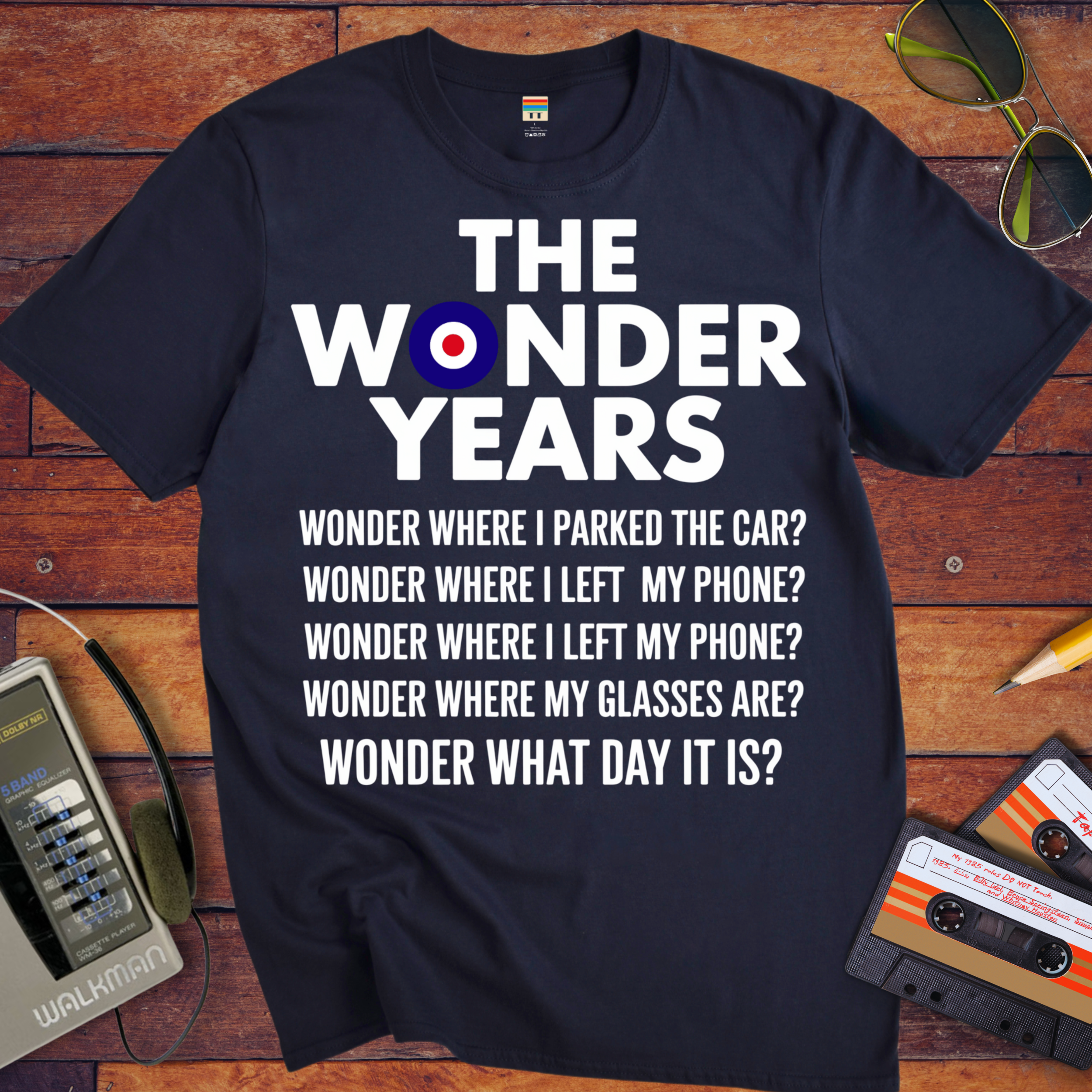 'The Wonders Years' Funny T-Shirt