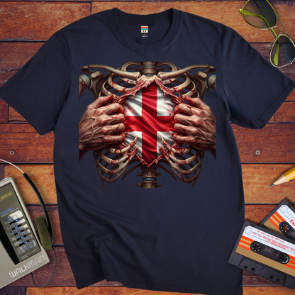 'UK Ribs'  Funny T-Shirt