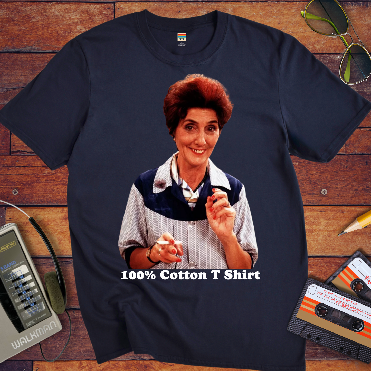 '100% Cotton T Shirt' Funny T-Shirt