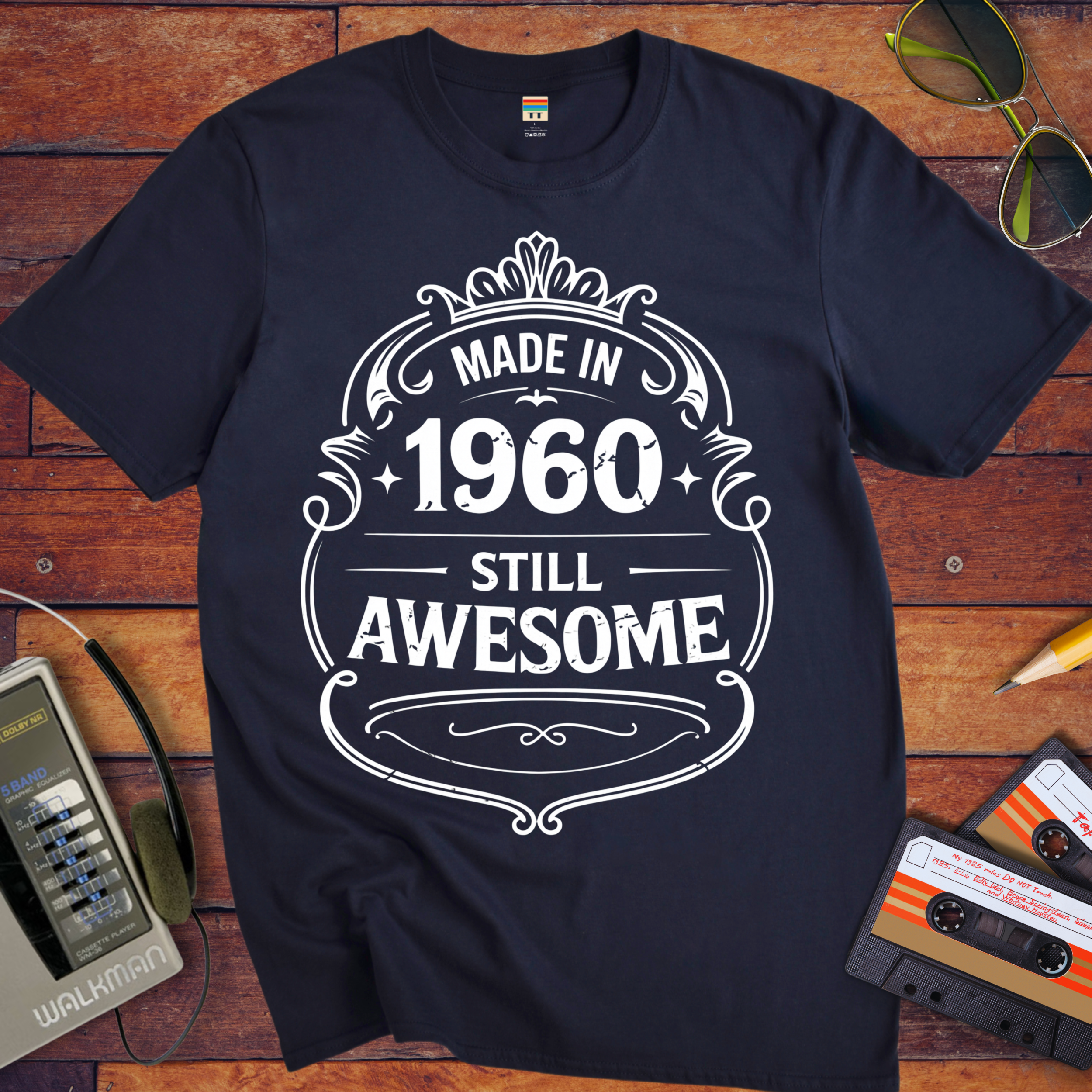 'MADE IN 1960 STILL AWESOME'  Funny T-Shirt
