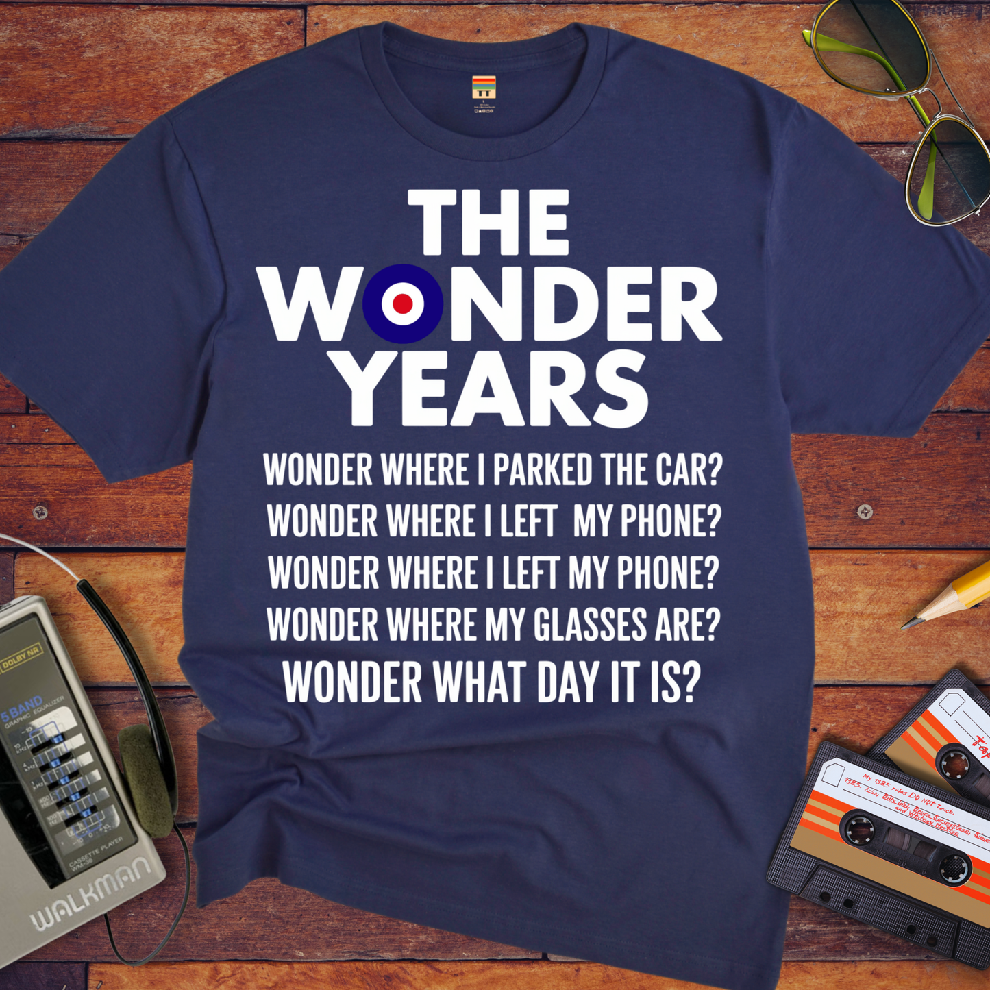 'The Wonders Years' Funny T-Shirt
