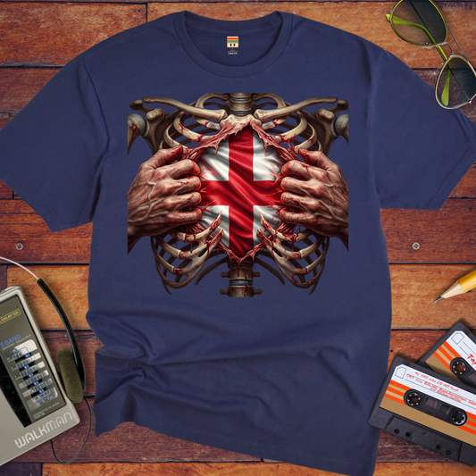 'UK Ribs'  Funny T-Shirt