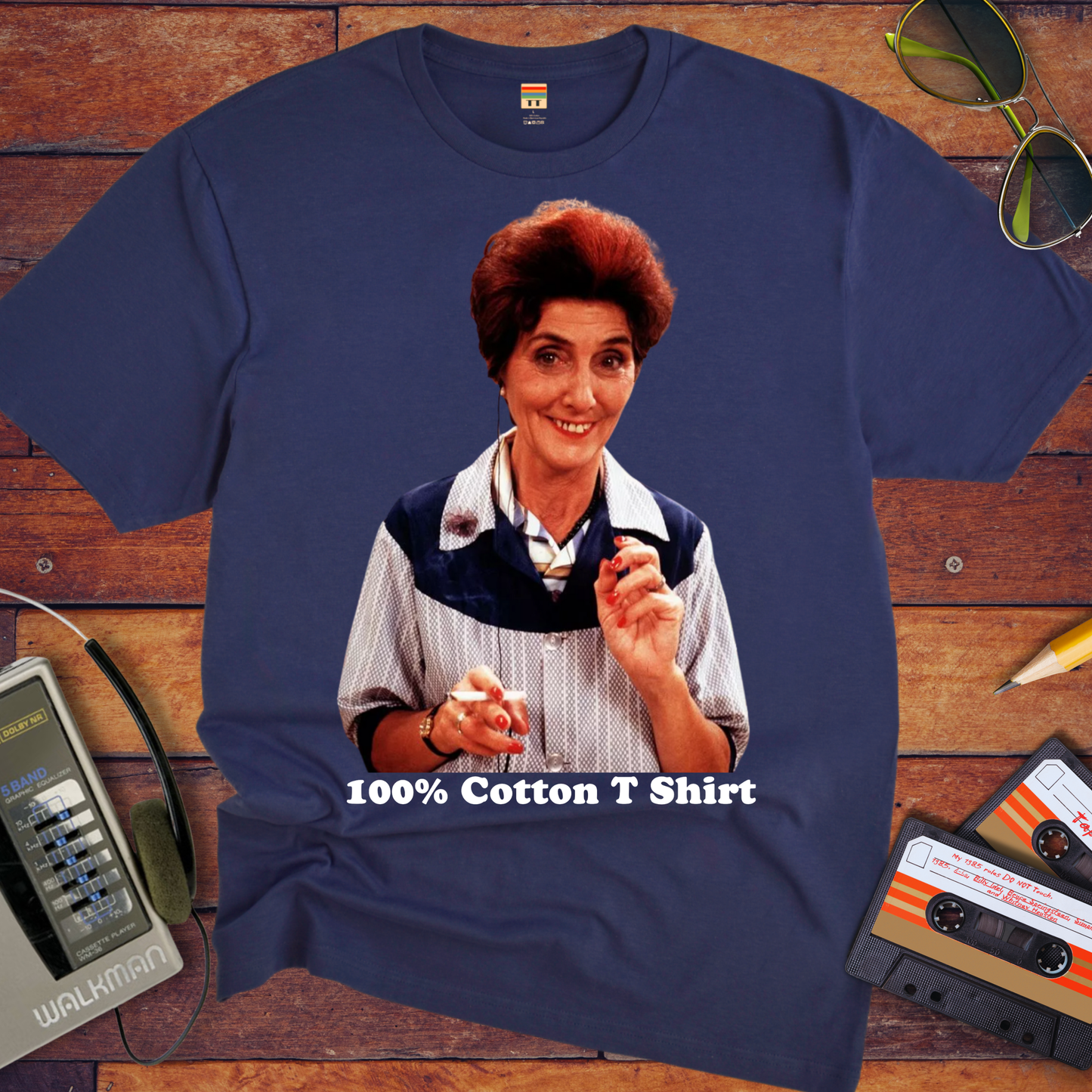 '100% Cotton T Shirt' Funny T-Shirt