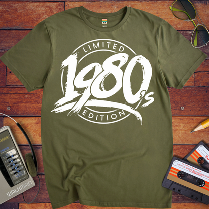 'Limted Edition 1980,s' Funny T-Shirt